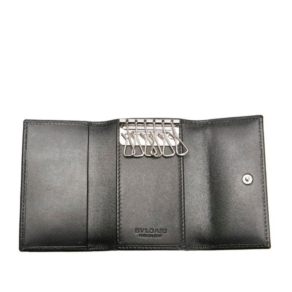 Bulgari Black Canvas Wallet (Pre-Owned) - Picture 5 of 9